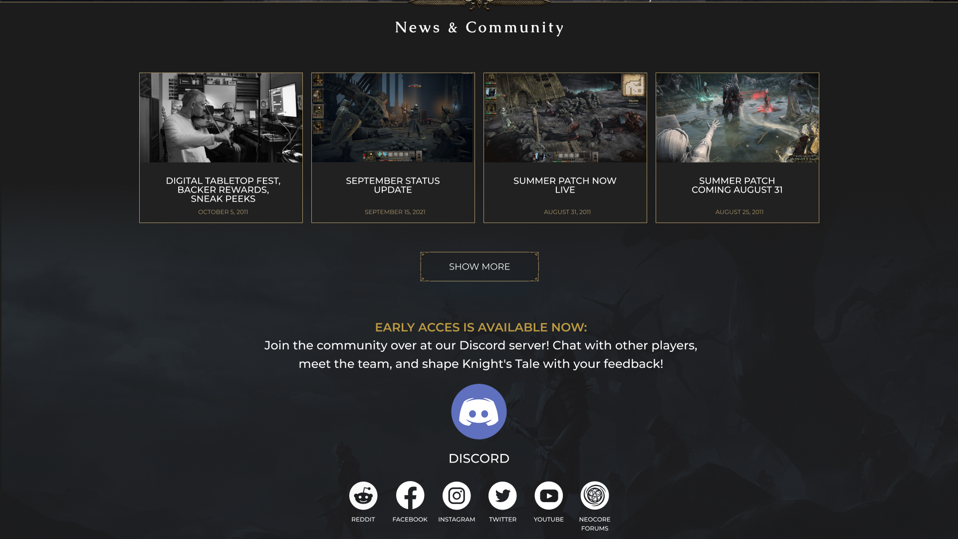 Community section