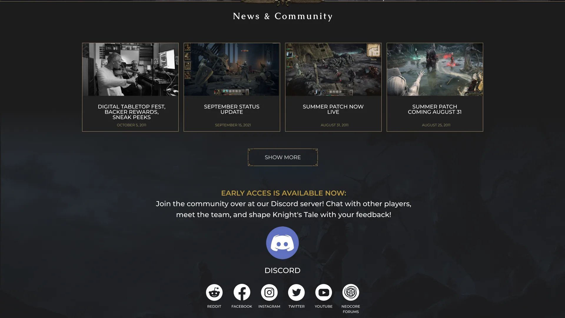 Community section