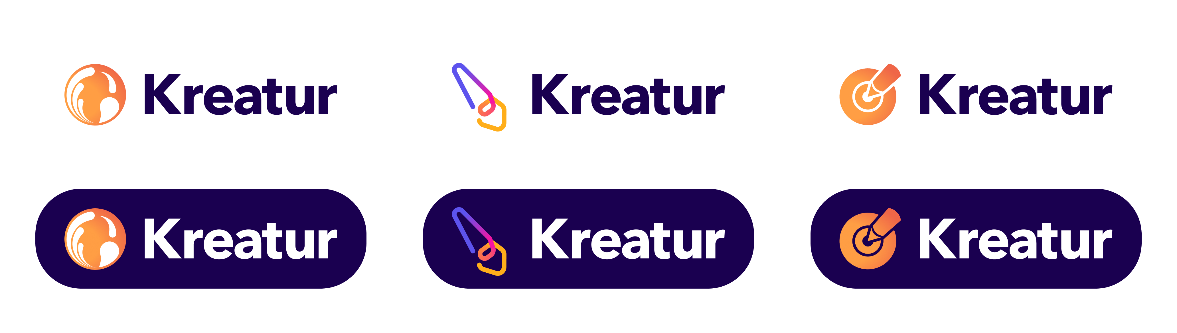 Logo concept examples.